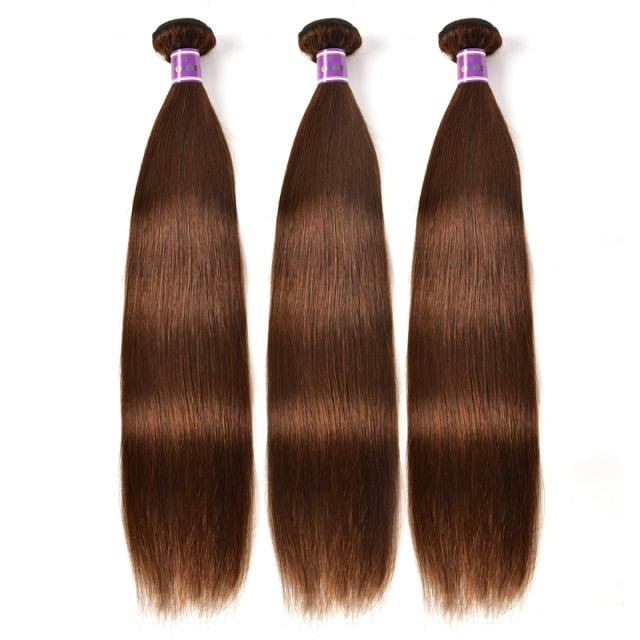 Malaysian Bone Straight Human Hair Bundle Extensions 8-30 Inches