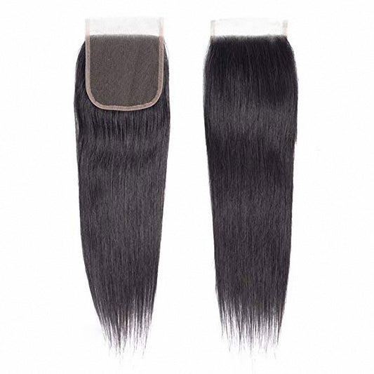 Brazilian Straight Remy Human Hair 13x4/4x4 Lace Closure