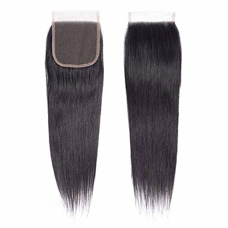 Brazilian Straight Remy Human Hair 13x4/4x4 Lace Closure