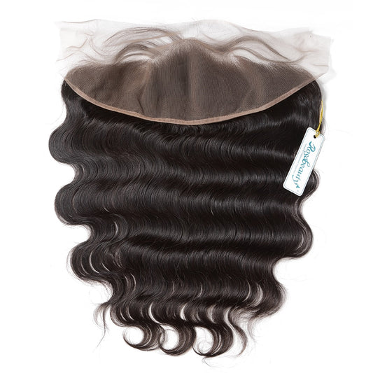 Brazilian Body Wave Remy Human Hair 13x4 Full Pre Plucked Lace Closure With Baby Hair